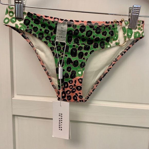 DEREK LAM 10 CROSBY BIK BOTTOM XS U-WIRE LEOPARD - Picture 4 of 8